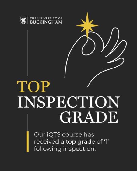 It’s official! Our iQTS course is best-in-class…