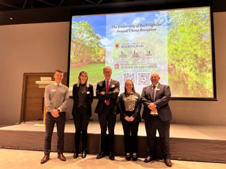 The University of Buckingham Alumni Events welcomed by an audience of school representatives, alumni and students