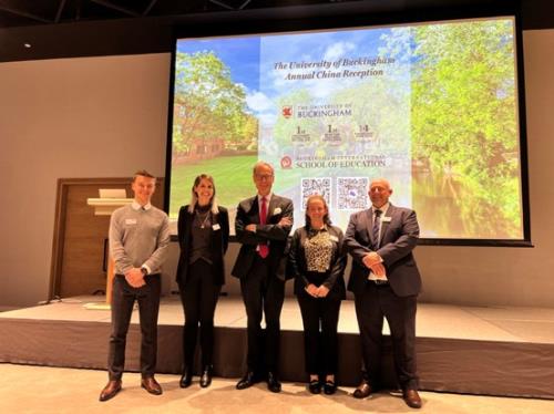 The University of Buckingham Alumni Events welcomed by an audience of school representatives, alumni and students
